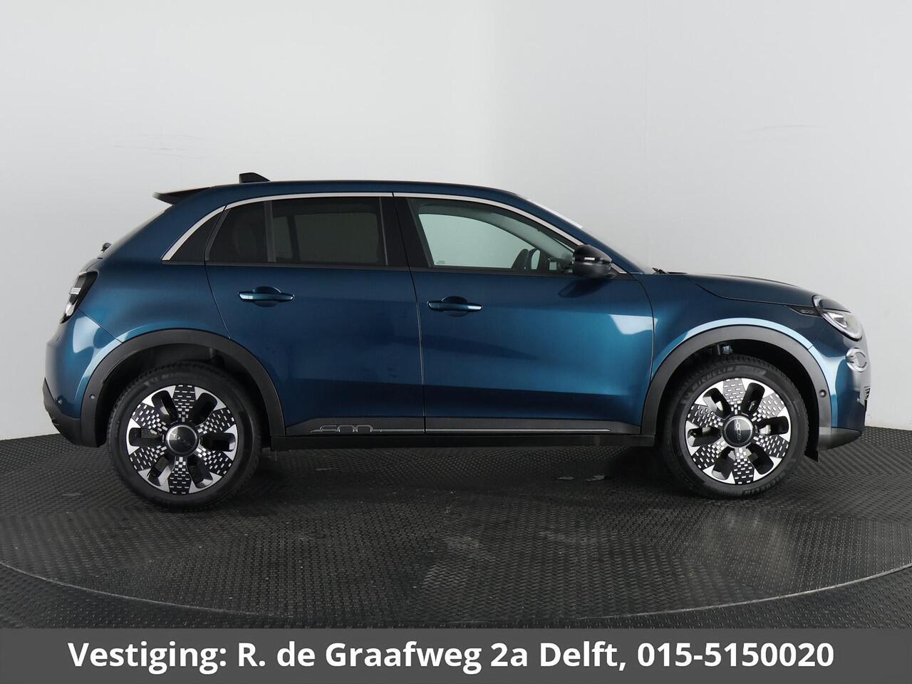 Fiat 600 1.2 Hybrid La Prima | Apple Carplay & AndroidAUTO | Dodehoek detectie | Parkeersensoren