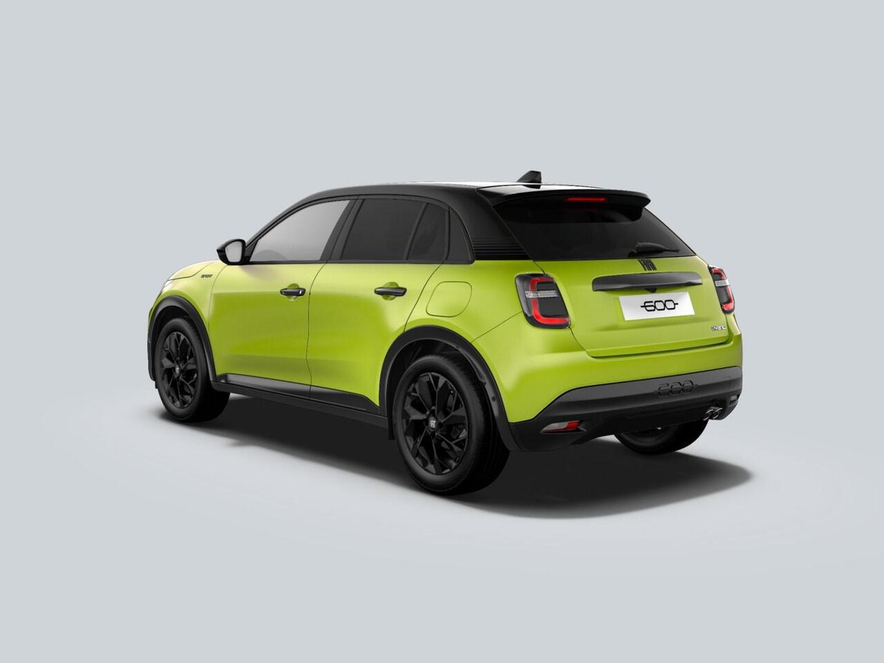 Fiat 600 1.2 145pk Hybrid Sport | Clima | Cruise | Navi | 18" | Winter Pack | Apple Carplay | BSM