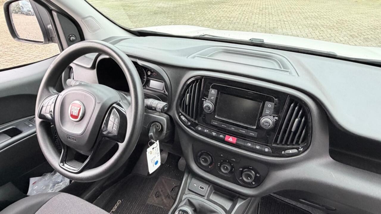 Fiat DOBLO KOELWAGEN 1.6 MJ 77KW 105PK L2 MAXI EURO 6 AIRCO/ CRUISE CONTROL/ 3 ZITS BIJRIJDERSBANK/ 100% DEALERONDERHOUDEN