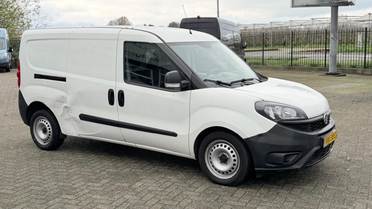 Fiat DOBLO KOELWAGEN 1.6 MJ 77KW 105PK L2 MAXI EURO 6 AIRCO/ CRUISE CONTROL/ 3 ZITS BIJRIJDERSBANK/ 100% DEALERONDERHOUDEN