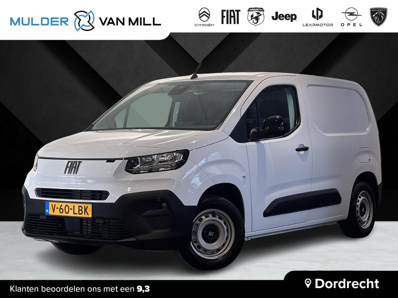 Fiat DOBLO GB L1 1.5 BlueHDi 100pk | GEEN BPM | 3-ZITS| NAVI | APPLE CARPLAY / ANDROID AUTO | DAB+ | CAMERA | DODEHOEKBEW. | PARKEERHULP | COMFORT STOEL | TREKHAAKVOORBEREIDING | RESERVEWIEL | N303724