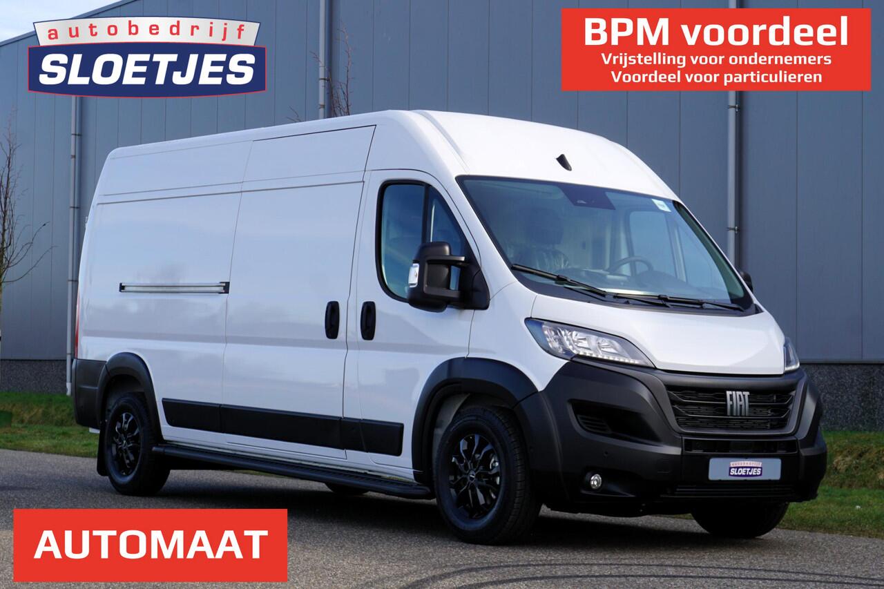 Fiat DUCATO 35H HD 2.2 MultiJet L3H2 180 pk |Automaat |Trekhaak 3000KG |360 graden parkeerassistent met camera |Digitale achteruitrijcamera |Apple carplay |Android auto |Cruise |Climate