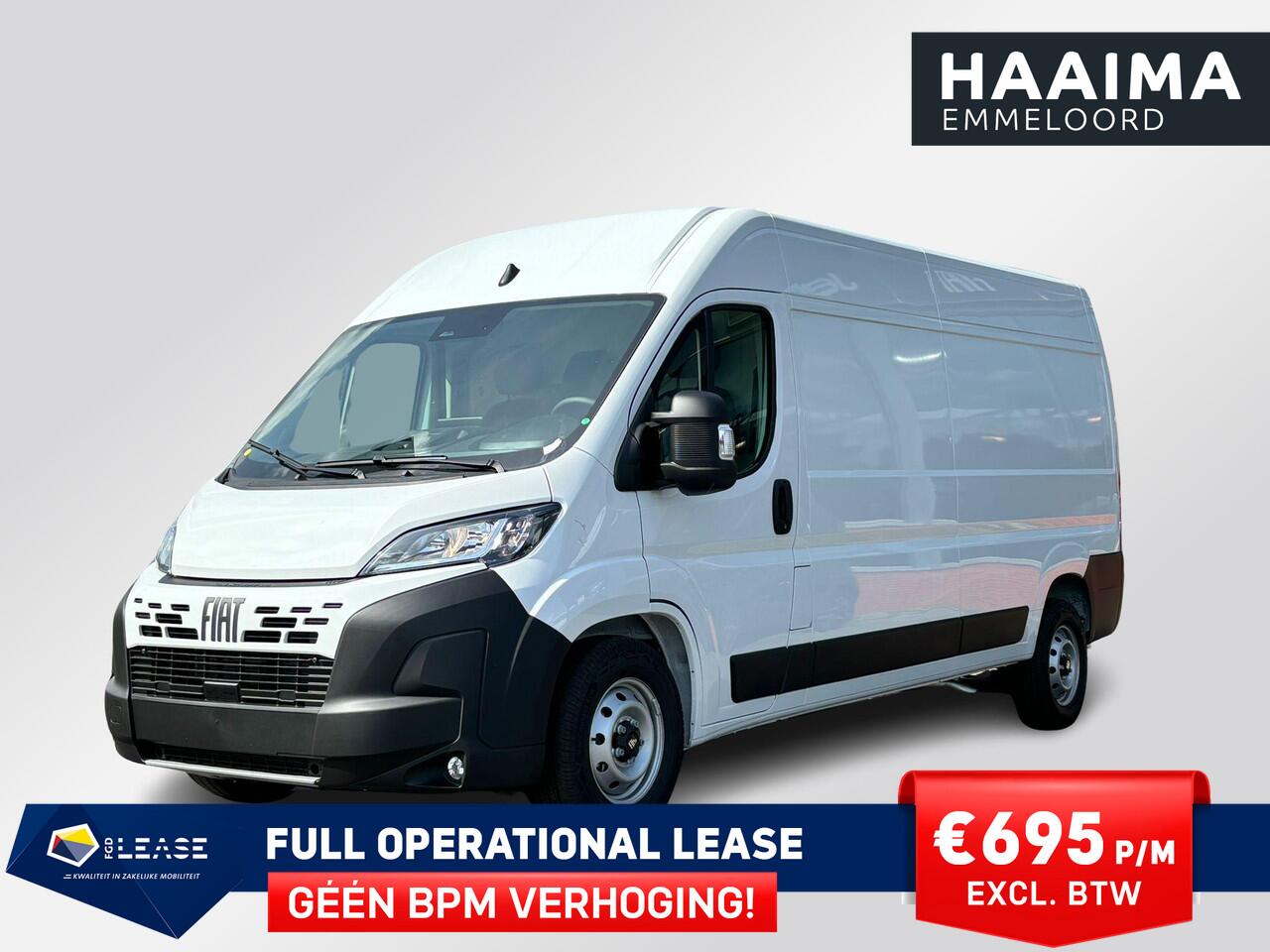 Fiat DUCATO 2.2 MultiJet 180 S&S L3H2 3.5t Uit voorraad leverbaar! | Levering 2024! | Automaat | Navigatie | Laadruimte afwerking | Trekhaak