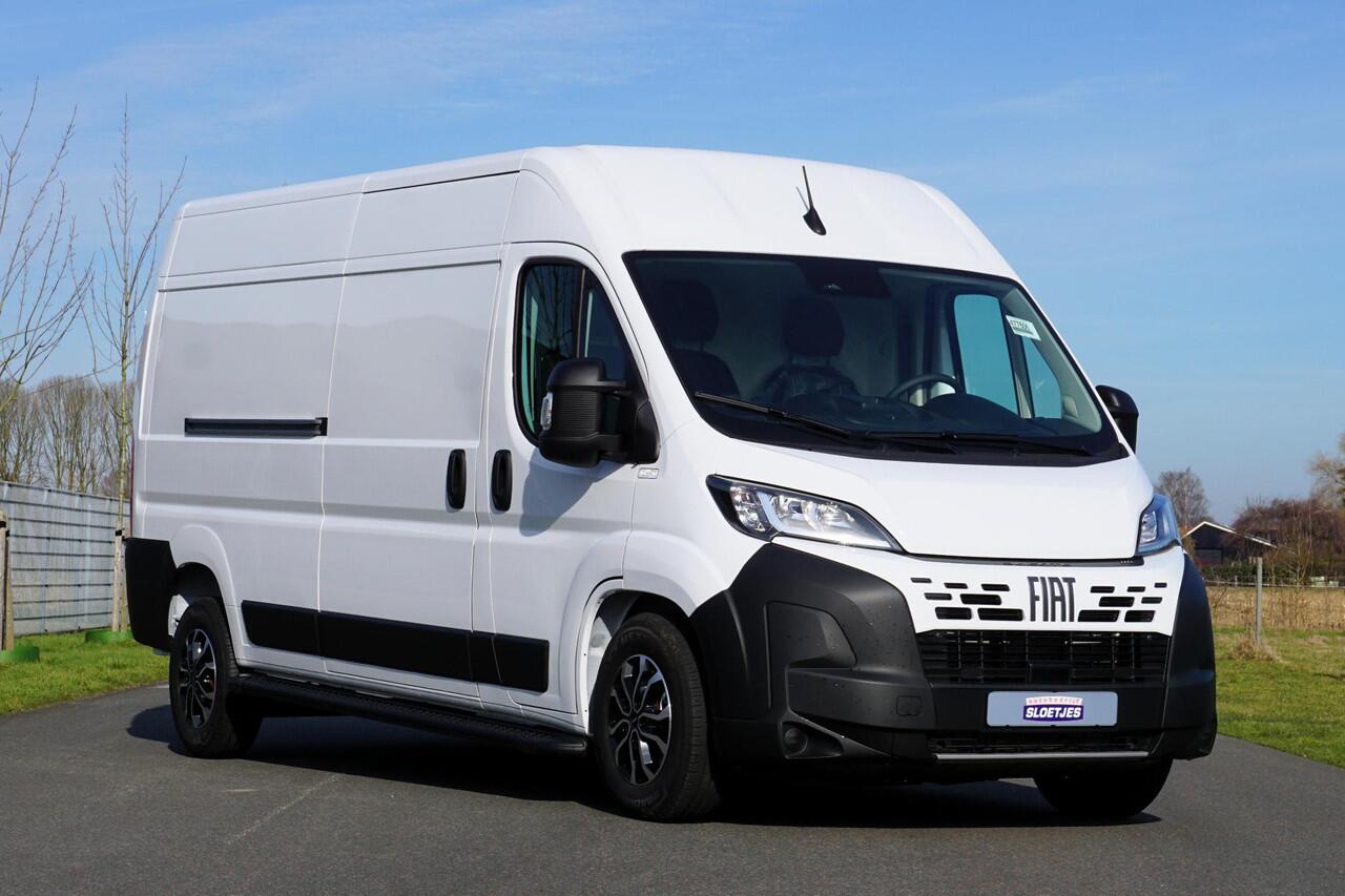 Fiat DUCATO 2.2 MultiJet 140 S&S L3H2 3.5t Heavy Automaat |140 pk |Betimmering |Nieuw |Camera |Cruise |Airco |Verzwaard |Bluetooth media en telefonie |DAB radio |Parkeersensoren |3500 KG verzwaard