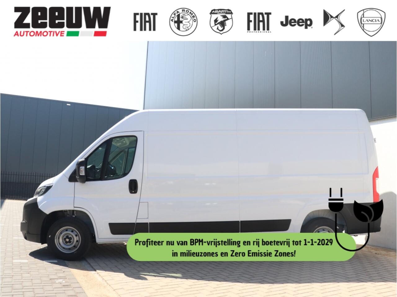 Fiat DUCATO 33t 140 PK L3H2 | Navi | Carplay | Clima | PDC | Cruise