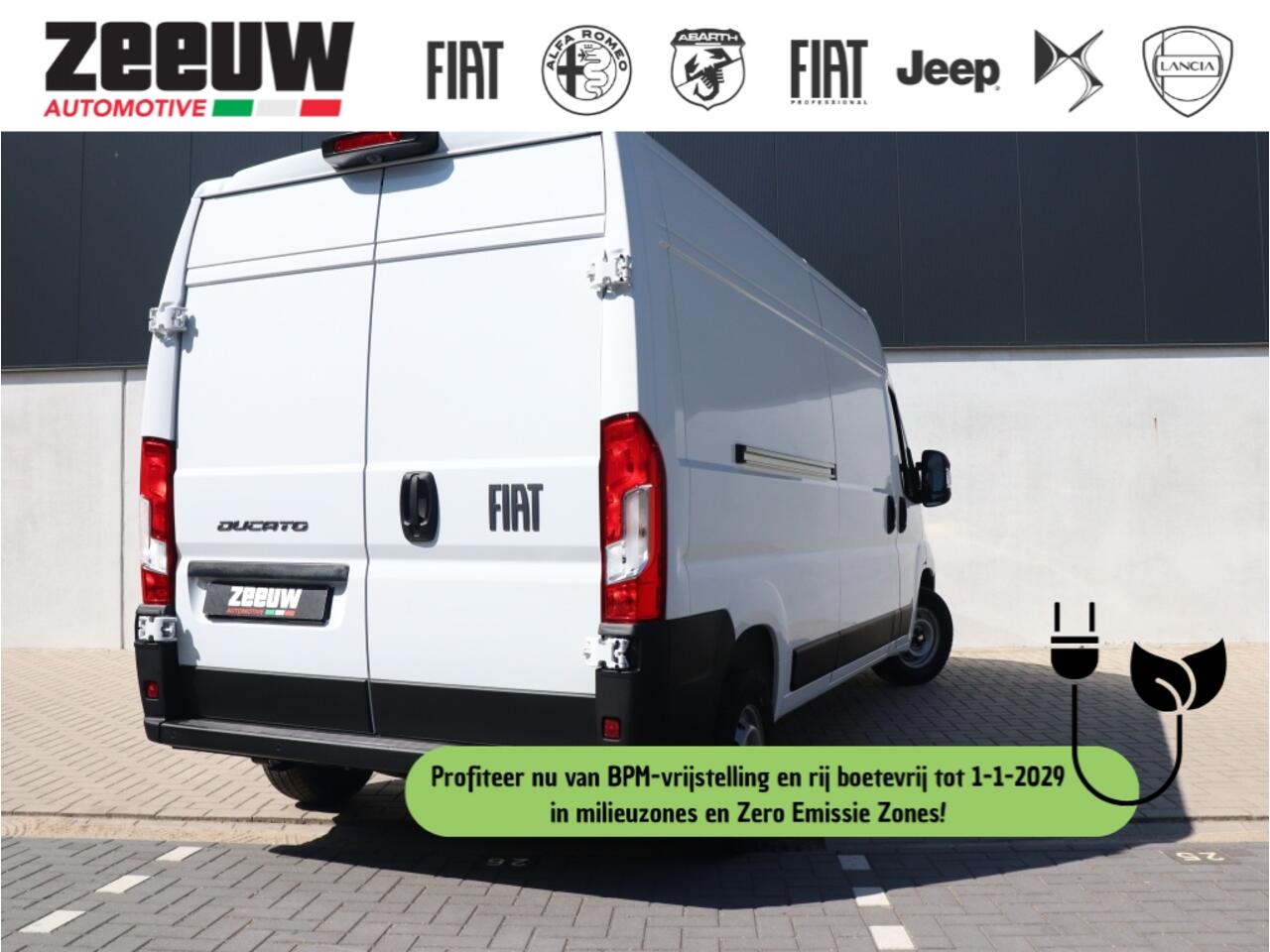 Fiat DUCATO 33t 140 PK L3H2 | Navi | Carplay | Clima | PDC | Cruise