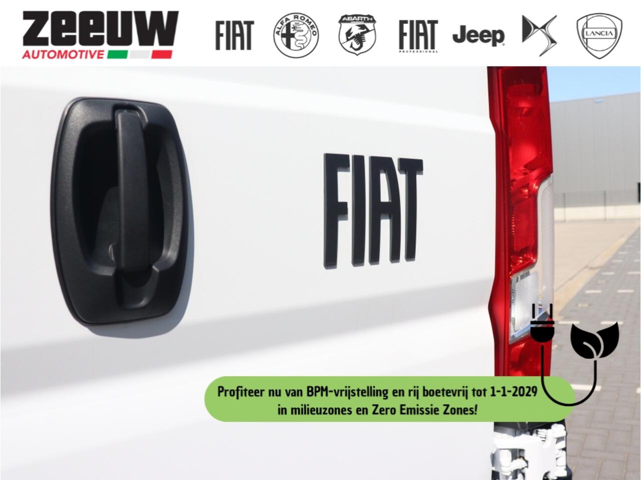 Fiat DUCATO 33t 140 PK L3H2 | Navi | Carplay | Clima | PDC | Cruise