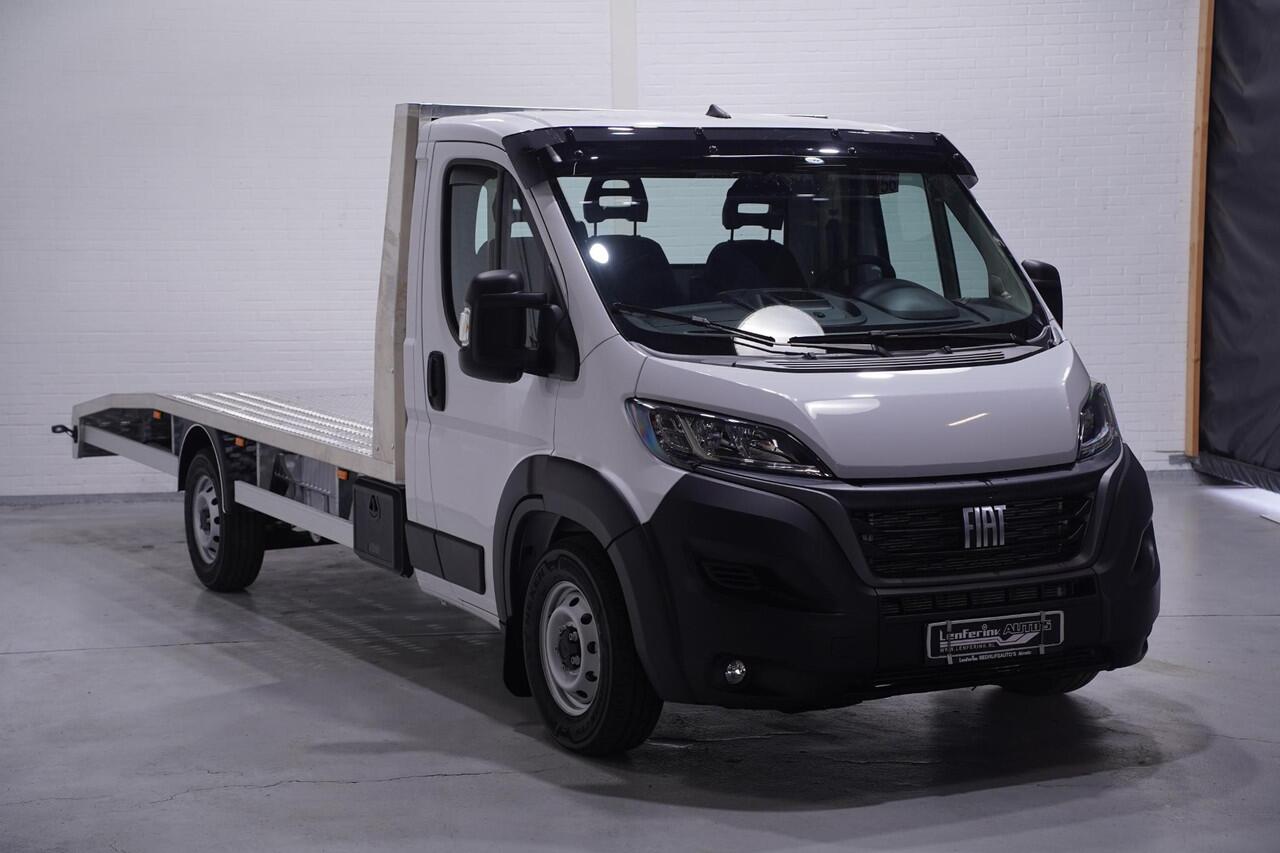 Fiat DUCATO 2.2 MJet 140 pk L4 Autotransporter Airco, BPM vrij Luchtvering, Cruise Control, DAB+, Nieuw, 3-Zits