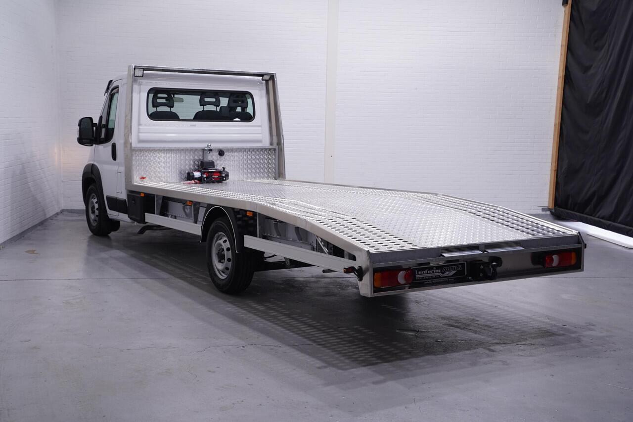 Fiat DUCATO 2.2 MJet 140 pk L4 Autotransporter Airco, BPM vrij Luchtvering, Cruise Control, DAB+, Nieuw, 3-Zits