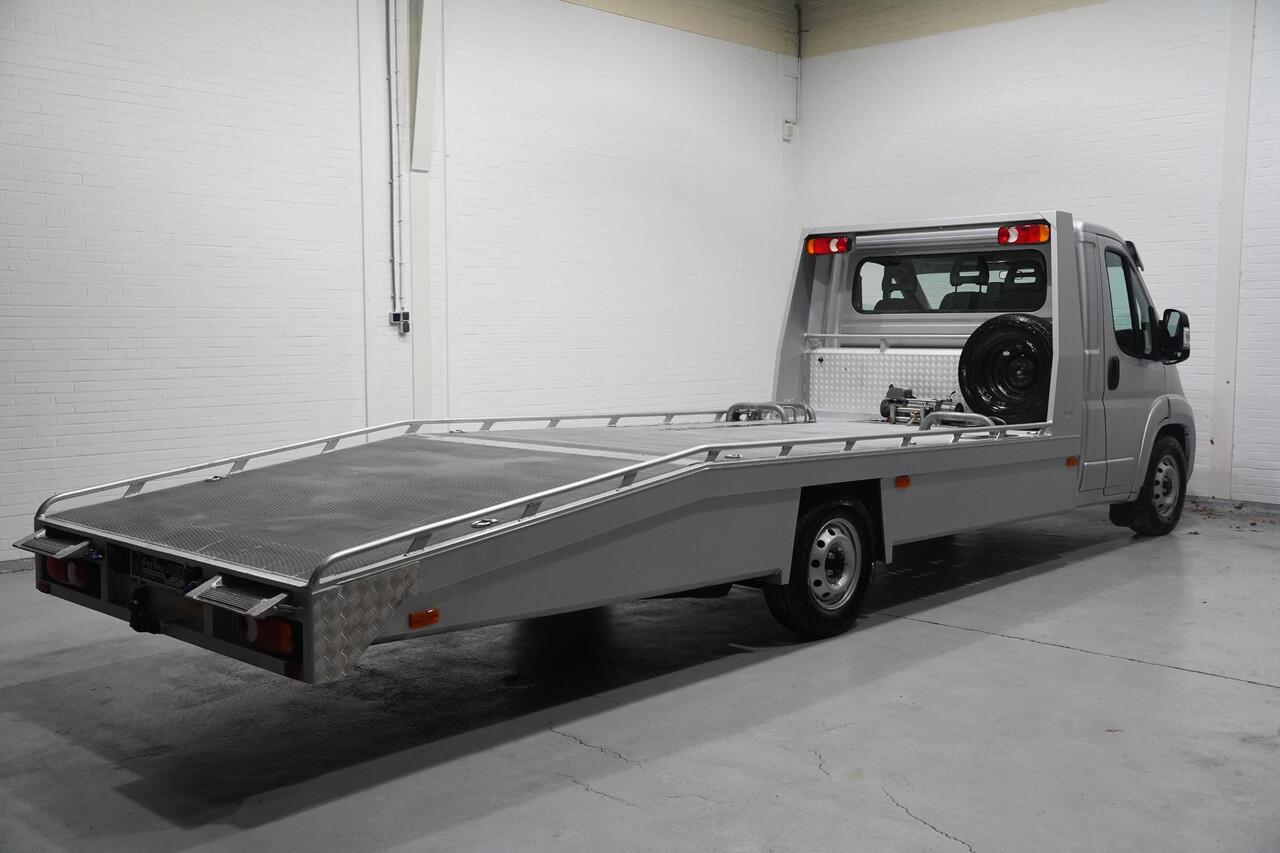 Fiat DUCATO 2.2 Mjet 140 pk Autotransporter Tijhof BPM vrij Airco, Trekhaak 3.000 kg, Cruise control, 3-Zits