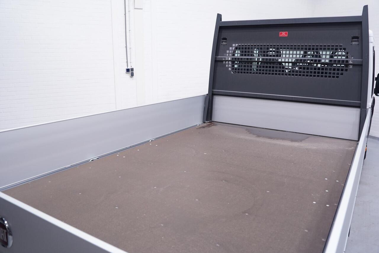 Fiat DUCATO 2.2 Mjet 140 pk Dubbel Cabine 7p Pick Up / Open Laadbak Airco, Cruise Control, LxBxH 330x202x40 cm, Nieuw