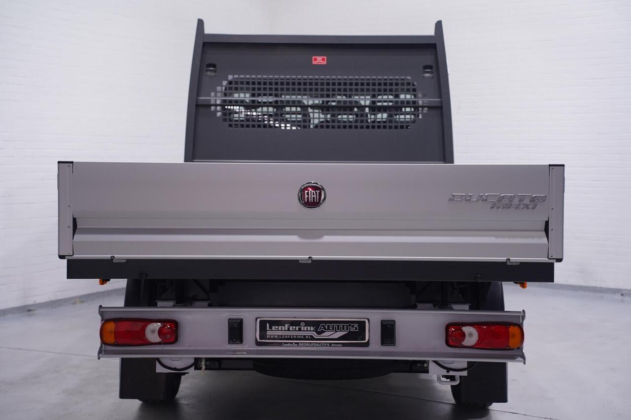 Fiat DUCATO 2.2 Mjet 140 pk Dubbel Cabine 7p Pick Up / Open Laadbak Airco, Cruise Control, LxBxH 330x202x40 cm, Nieuw