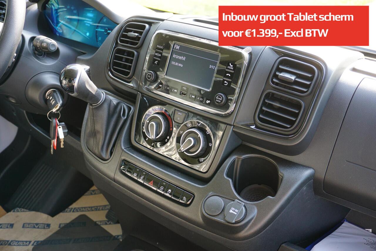 Fiat DUCATO 2.2 MultiJet 140 L3H2 3.5t |Automaat |140 pk |Betimmering |Nieuw |Camera |Cruise |Airco |Verzwaard |Bluetooth media en telefonie |DAB radio |Parkeersensoren |3500 KG verzwaard