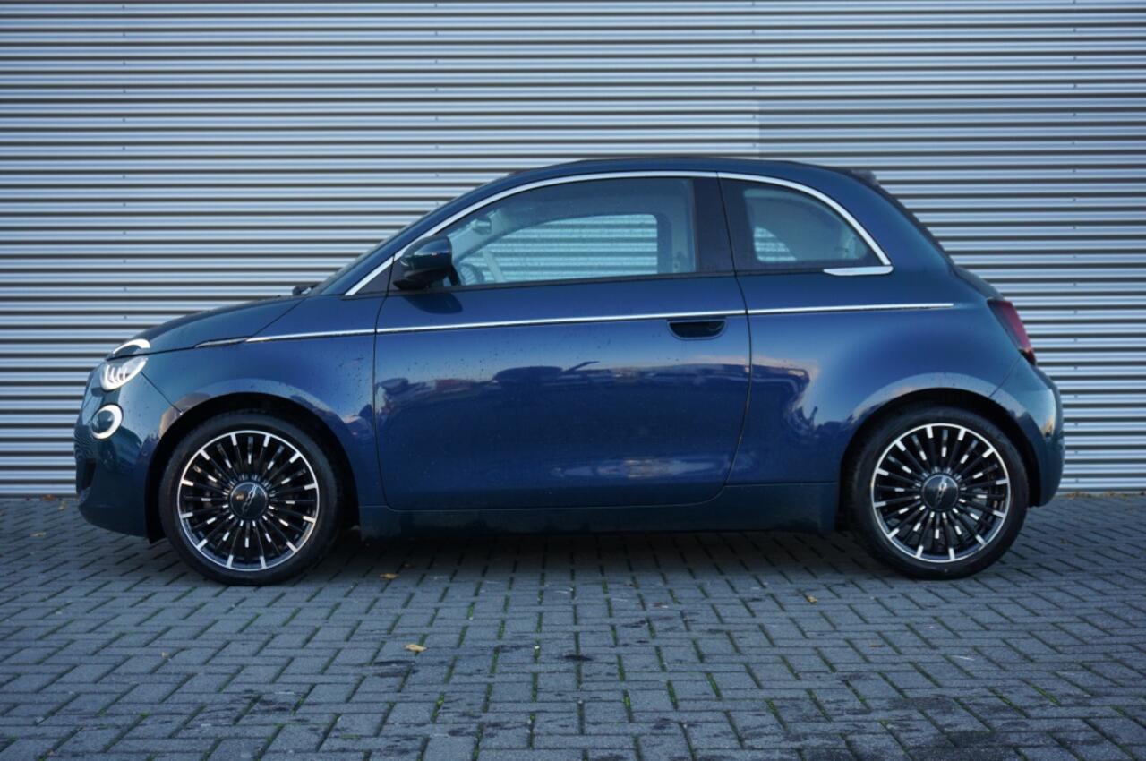 Fiat E-500 La Prima 42 kWh CABRIO | 92% SOH | MEEST LUXE