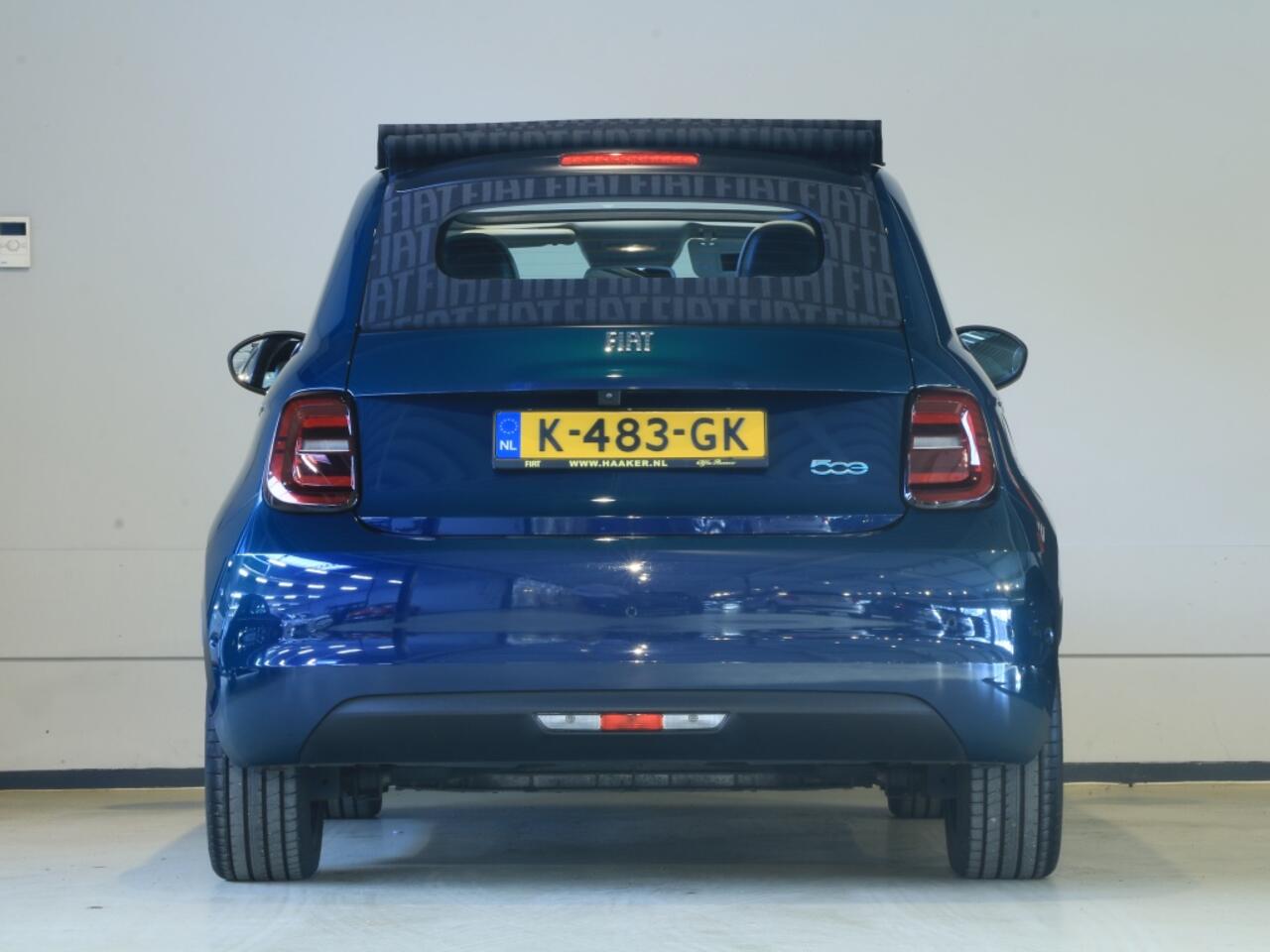 Fiat E-500 Cabrio La Prima 42 kWh * 12 mnd BOVAG garantie * RIJKLAARPRIJS !