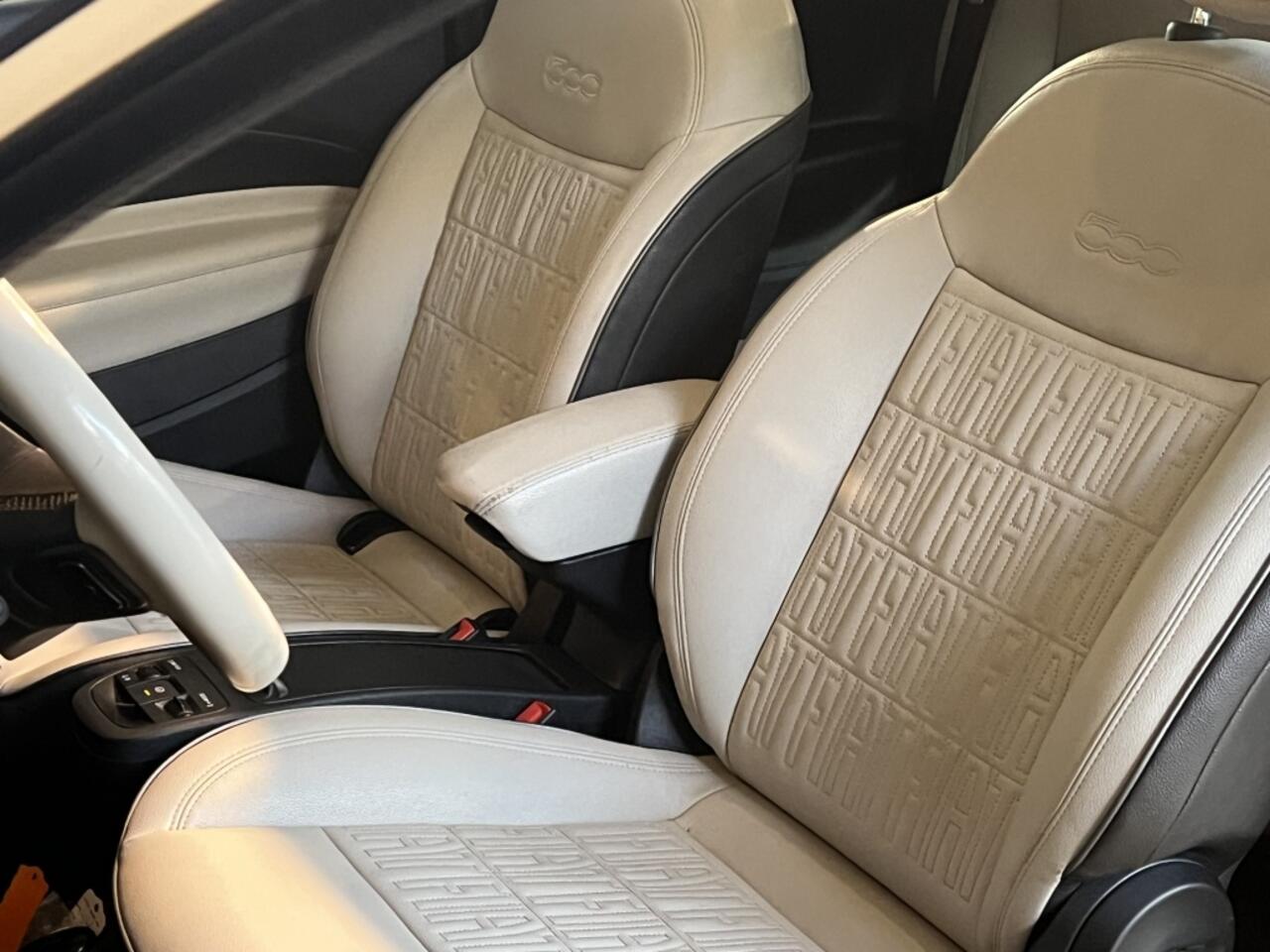 Fiat E-500 Cabrio La Prima 42 kWh * 12 mnd BOVAG garantie * RIJKLAARPRIJS !