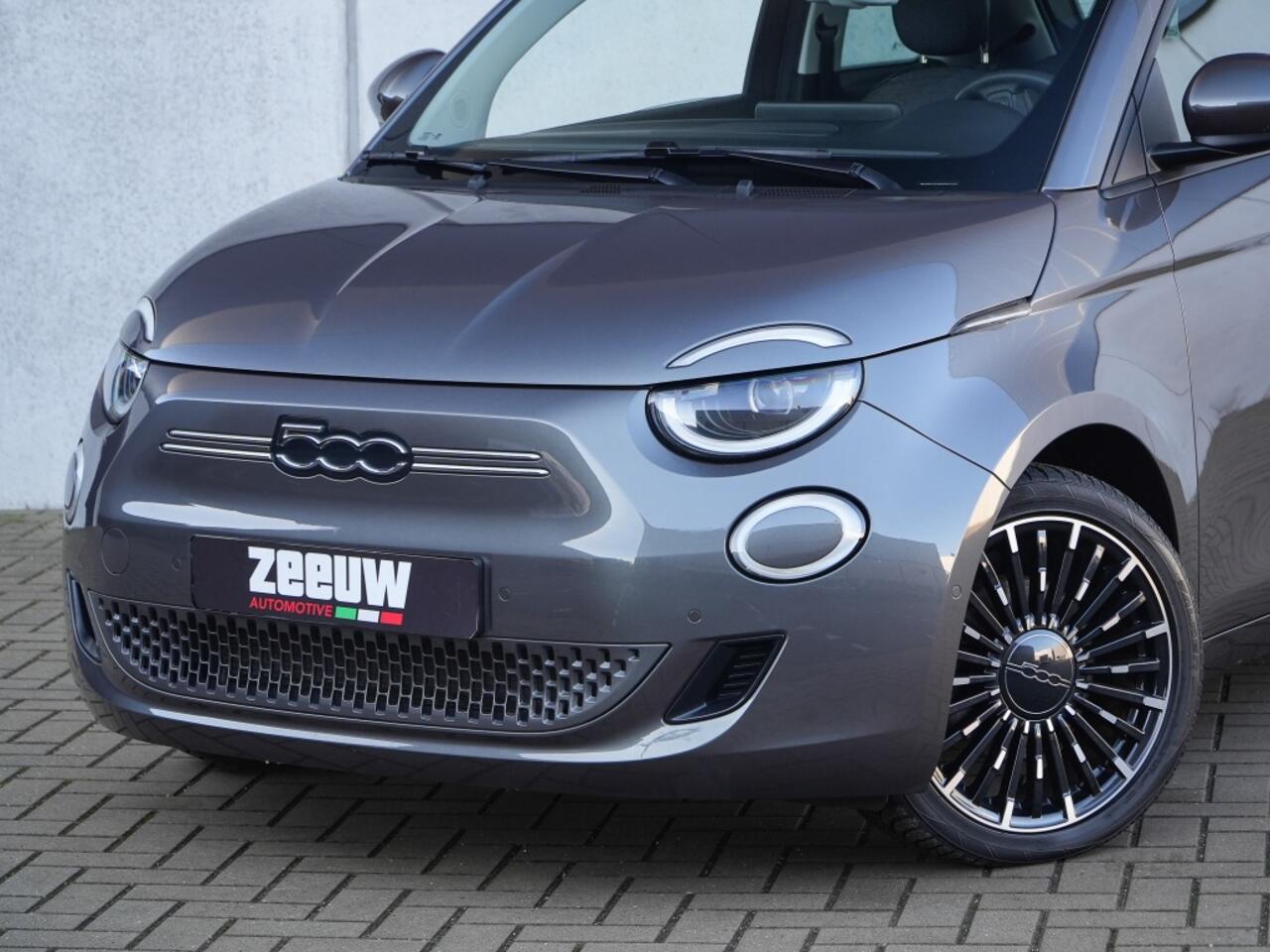 Fiat E-500 Icon 42KWH | LED | Pano | Camera | Navi | Carplay | 17"