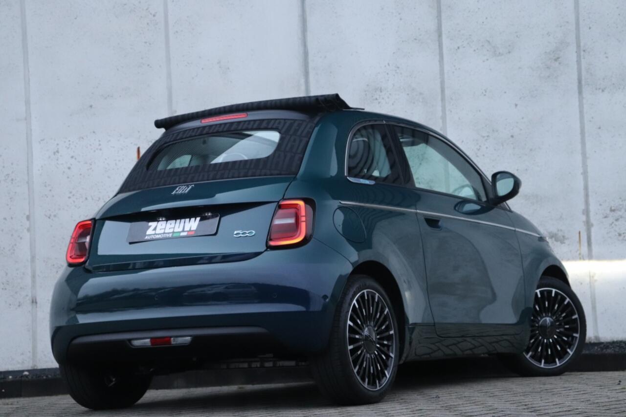 Fiat E-500 Cabrio La Prima 42 kWh | Technology | Navi | Camera | 17"