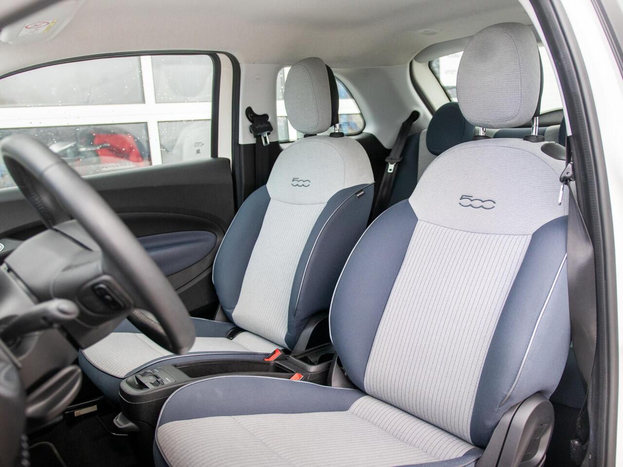 Fiat E-500 Icon 42 kWh | Clima | Cruise | PDC | 16" | Apple Carplay