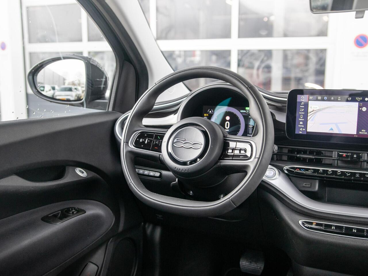 Fiat E-500 Icon 42 kWh | Carplay | Navigatie | Climate Control | Cruise Control |