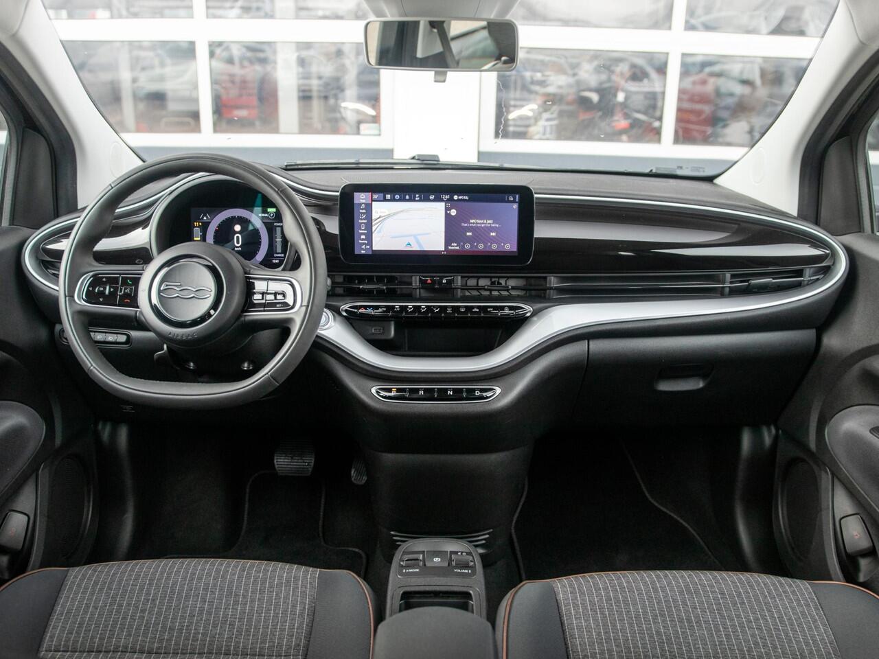 Fiat E-500 Icon 42 kWh | Carplay | Navigatie | Climate Control | Cruise Control |