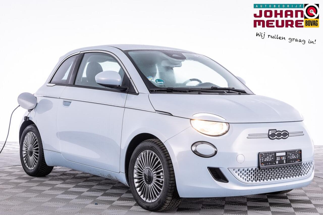 Fiat E-500 Icon 42 kWh | CARPLAY | ECC | VELGEN