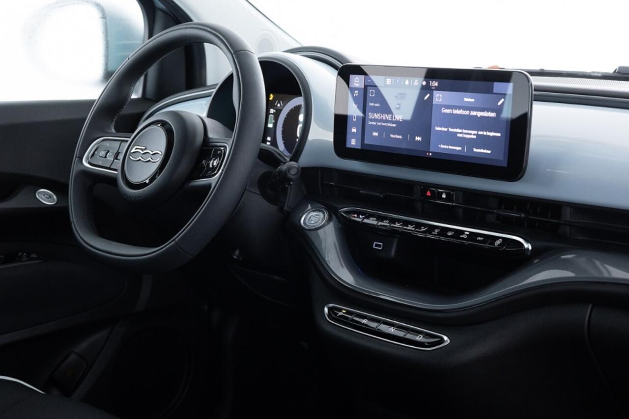 Fiat E-500 Icon 42 kWh | CARPLAY | ECC | VELGEN
