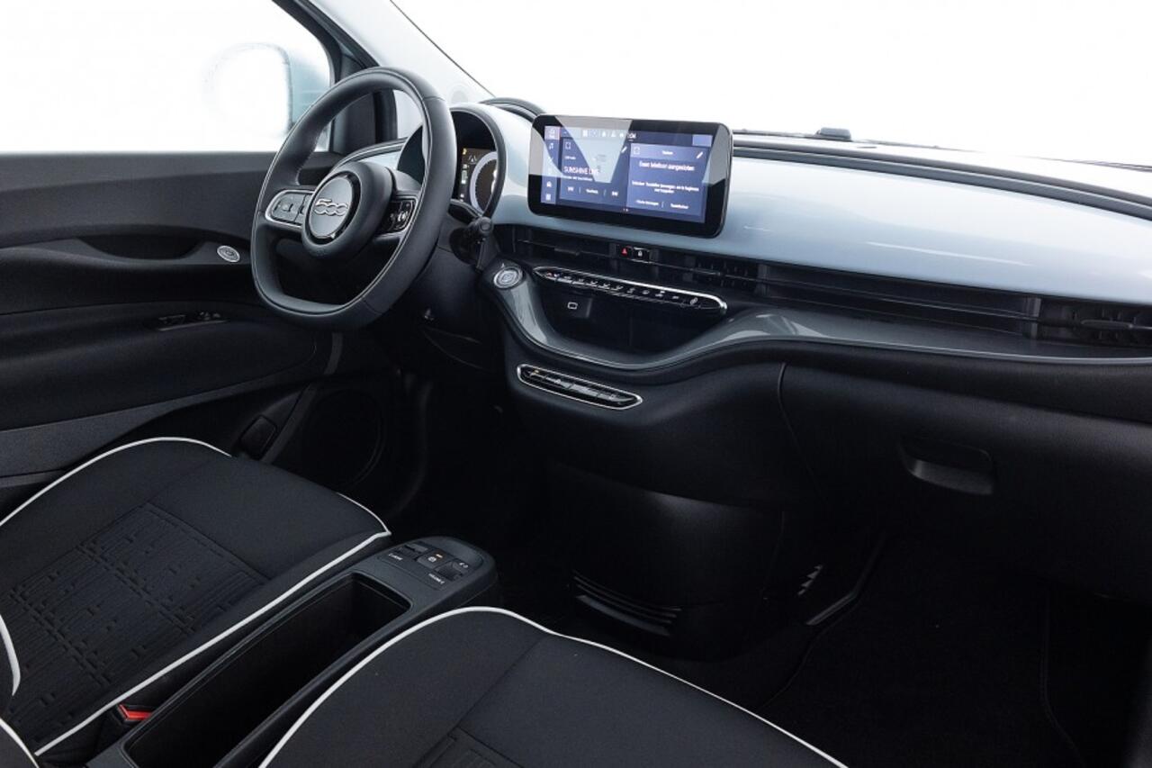 Fiat E-500 Icon 42 kWh | CARPLAY | ECC | VELGEN