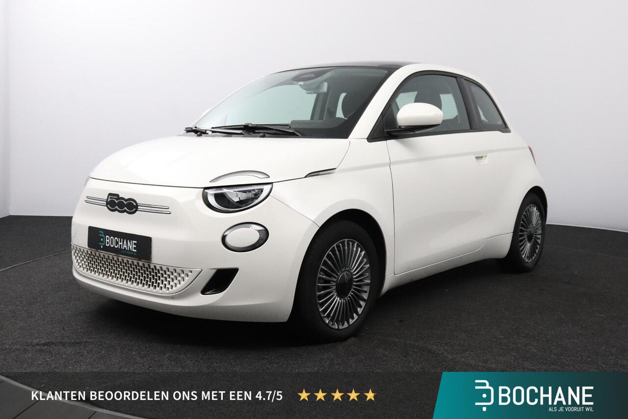 Fiat E-500 Icon 42 kWh |1e Eigenaar| Fietshaak | Panoramadak | Pack Winter |