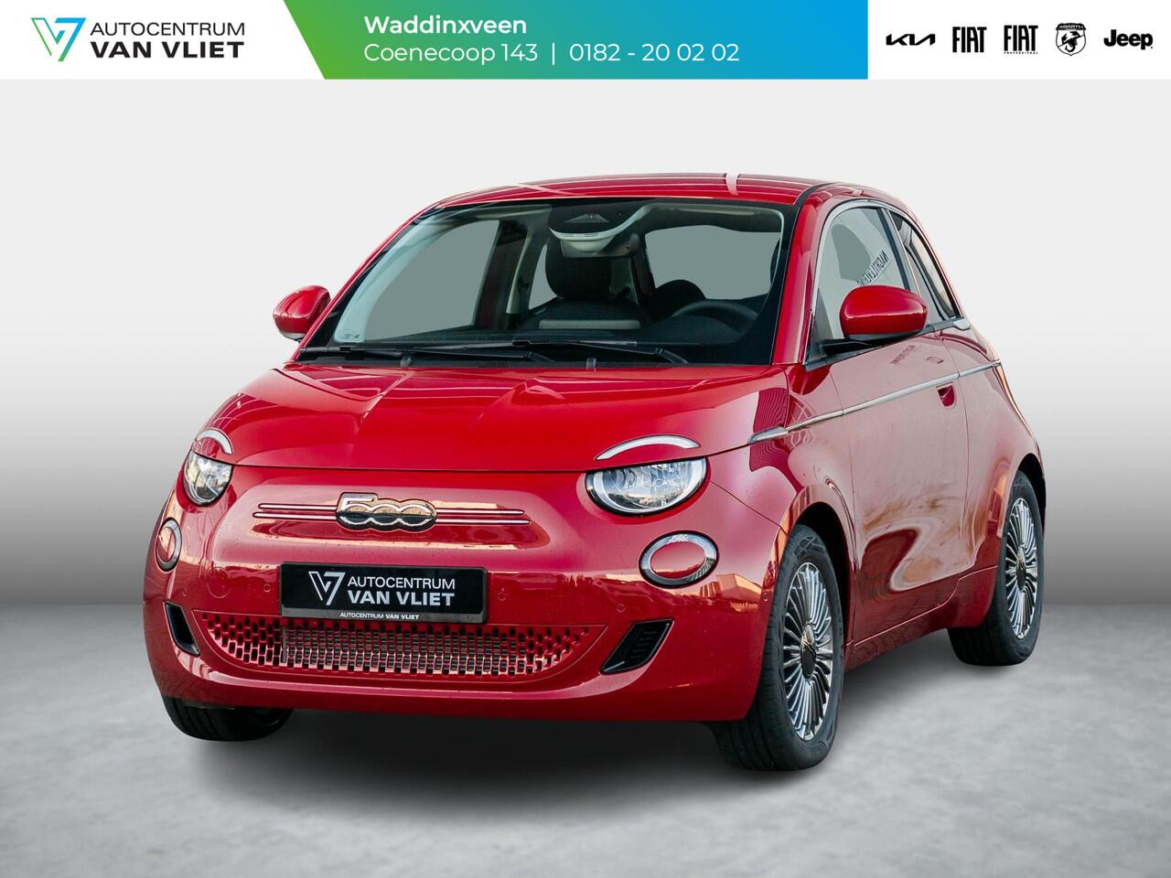 Fiat E-500 42 kWh | Pack Comfort | Pack Style | Rosso Passione |