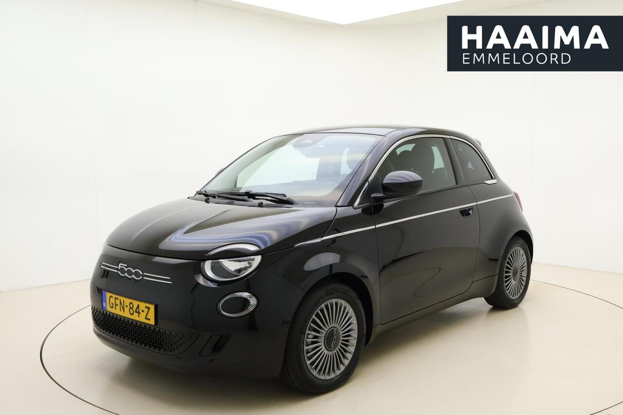 Fiat E-500 Urban 42 kWh 118pk | Climate Control | Lichtmetalen Velgen | Cruise Control | Apple Carplay - Android Auto | Lage Kilometerstand | DAB Radio