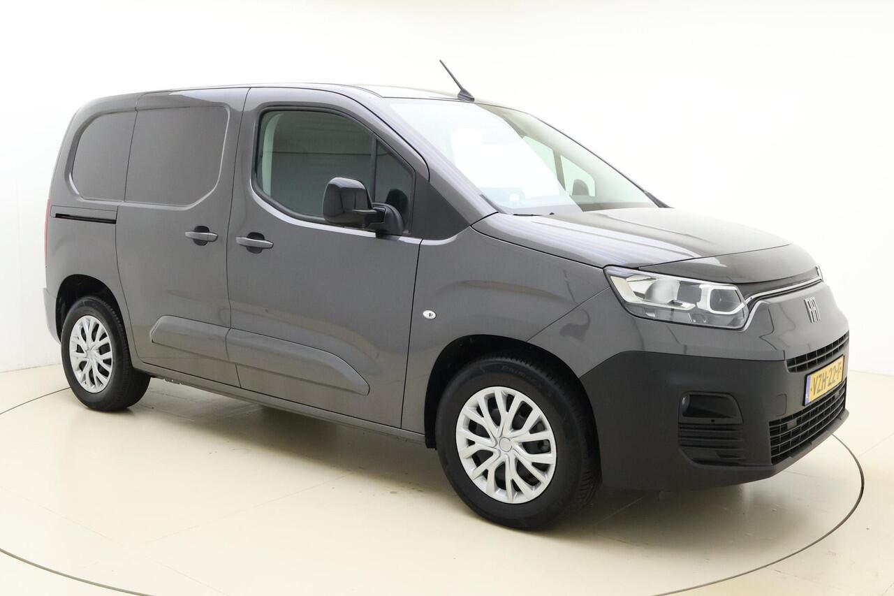 Fiat E-Doblo 136 L1 50 kWh | NIEUW | Navigatie | Climate control | Cruise control | DAB+ | Laadruimte betimmering | Metallic lak | Parkeersensoren | Zijschuifdeur