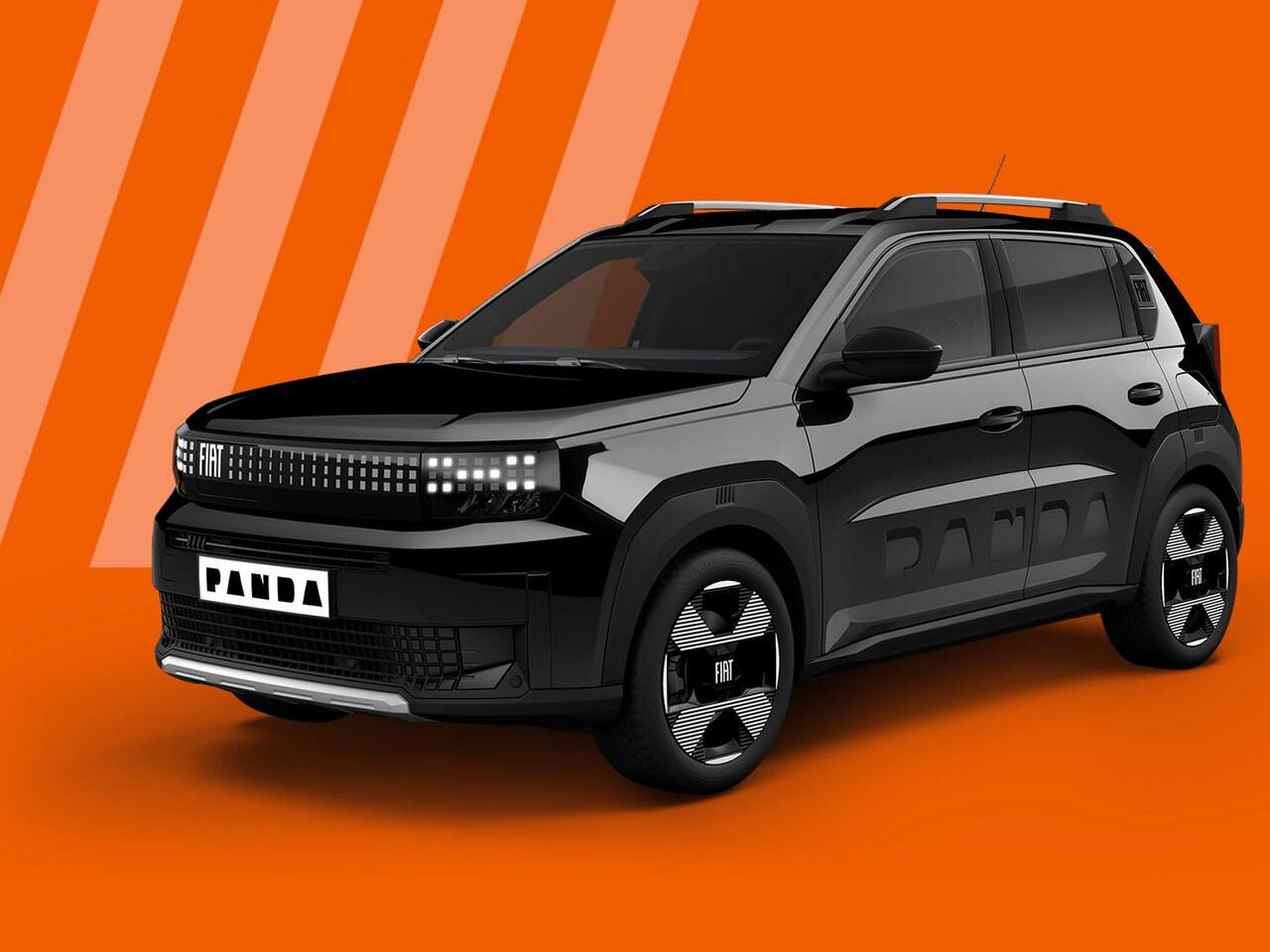 Fiat PANDA Grande La Prima 11 kW 44 kWh | Private Lease actie ¤ 374,-* | Uit voorraad leverbaar | Clima | Cruise | Camera | Apple Carplay | 17" | Navi | Winter Pack