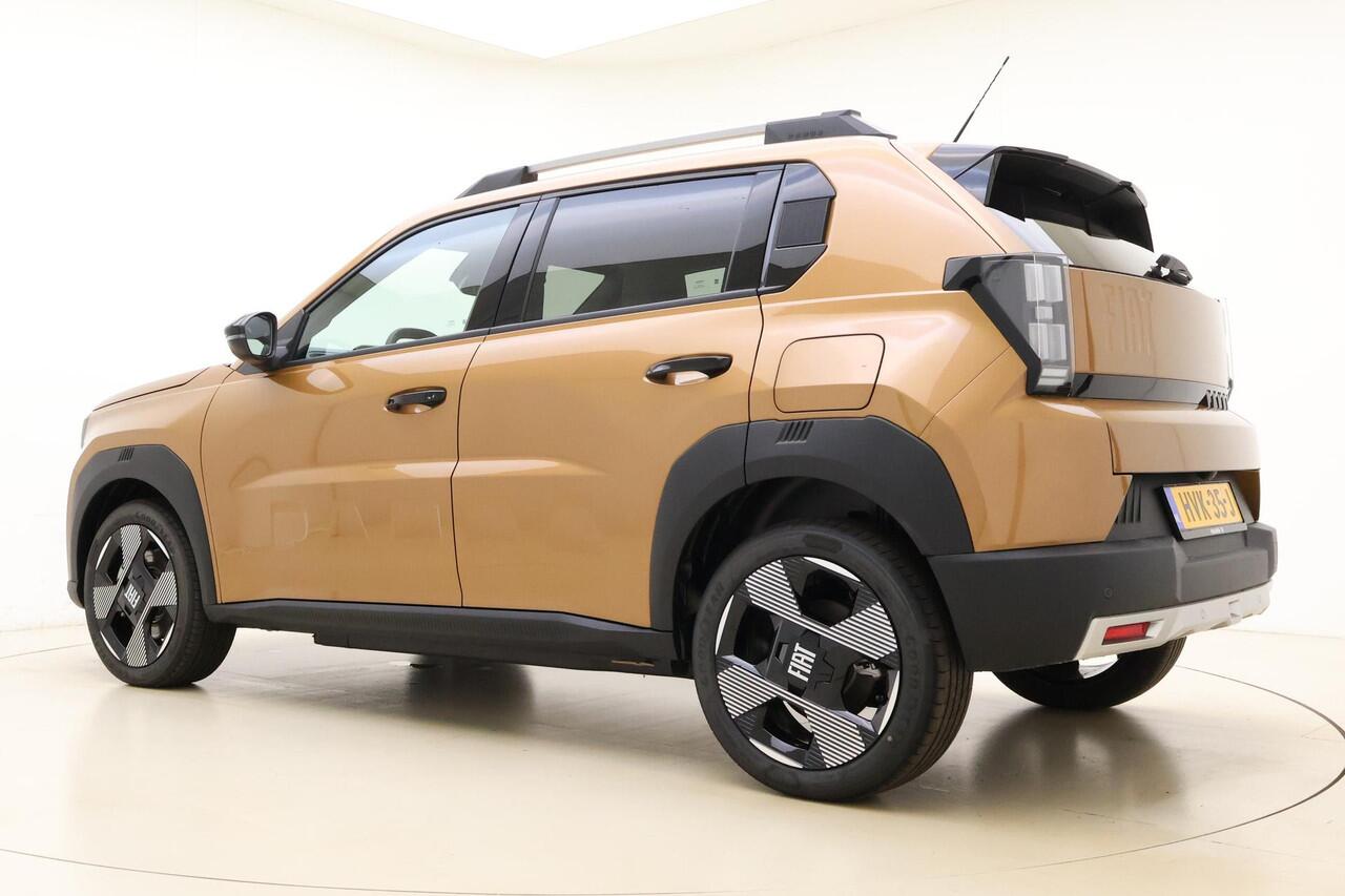 Fiat PANDA Grande La Prima 11 kW 44 kWh | NIEUW MODEL | Navigatie | Climate control | Camera | Dakrails | Stoel & Stuurverwarming | Lichtmetalen velgen