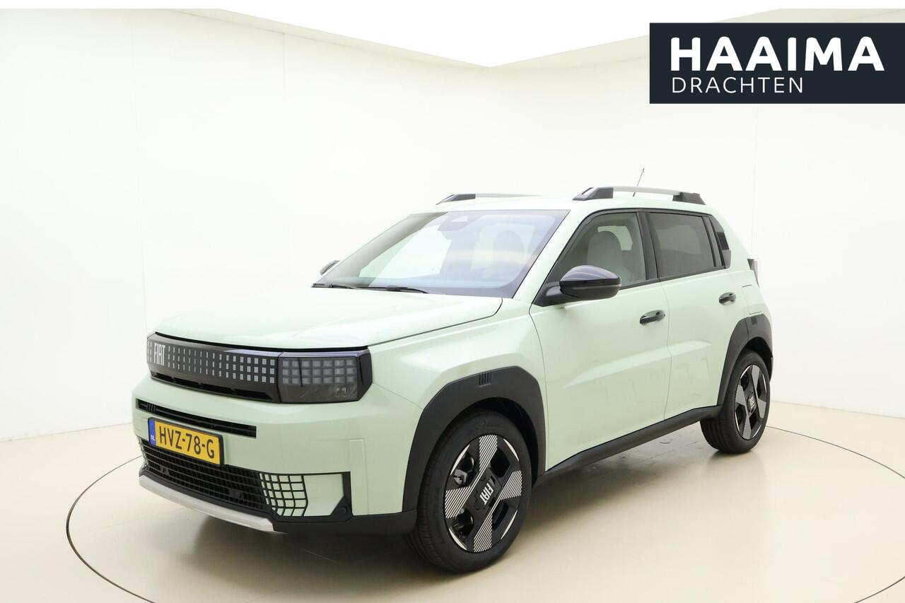 Fiat PANDA Grande 1.2 Hybrid La Prima | Automaat | NIEUW MODEL | Navigatie | Stoel & Stuurverwarming | Climate Control | Camera | Hoge instap | Dakrails | 17'' LM Velgen