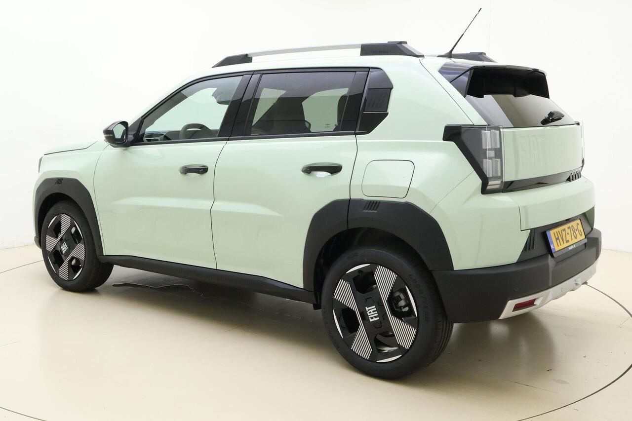 Fiat PANDA Grande 1.2 Hybrid La Prima | Automaat | NIEUW MODEL | Navigatie | Stoel & Stuurverwarming | Climate Control | Camera | Hoge instap | Dakrails | 17'' LM Velgen