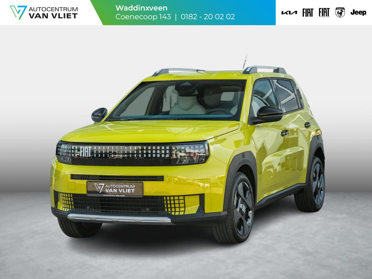 Fiat PANDA Grande La Prima 11 kW 44 kWh | Uit voorraad leverbaar | Clima | Cruise | Camera | Apple Carplay | 17" | Navi | Winter Pack