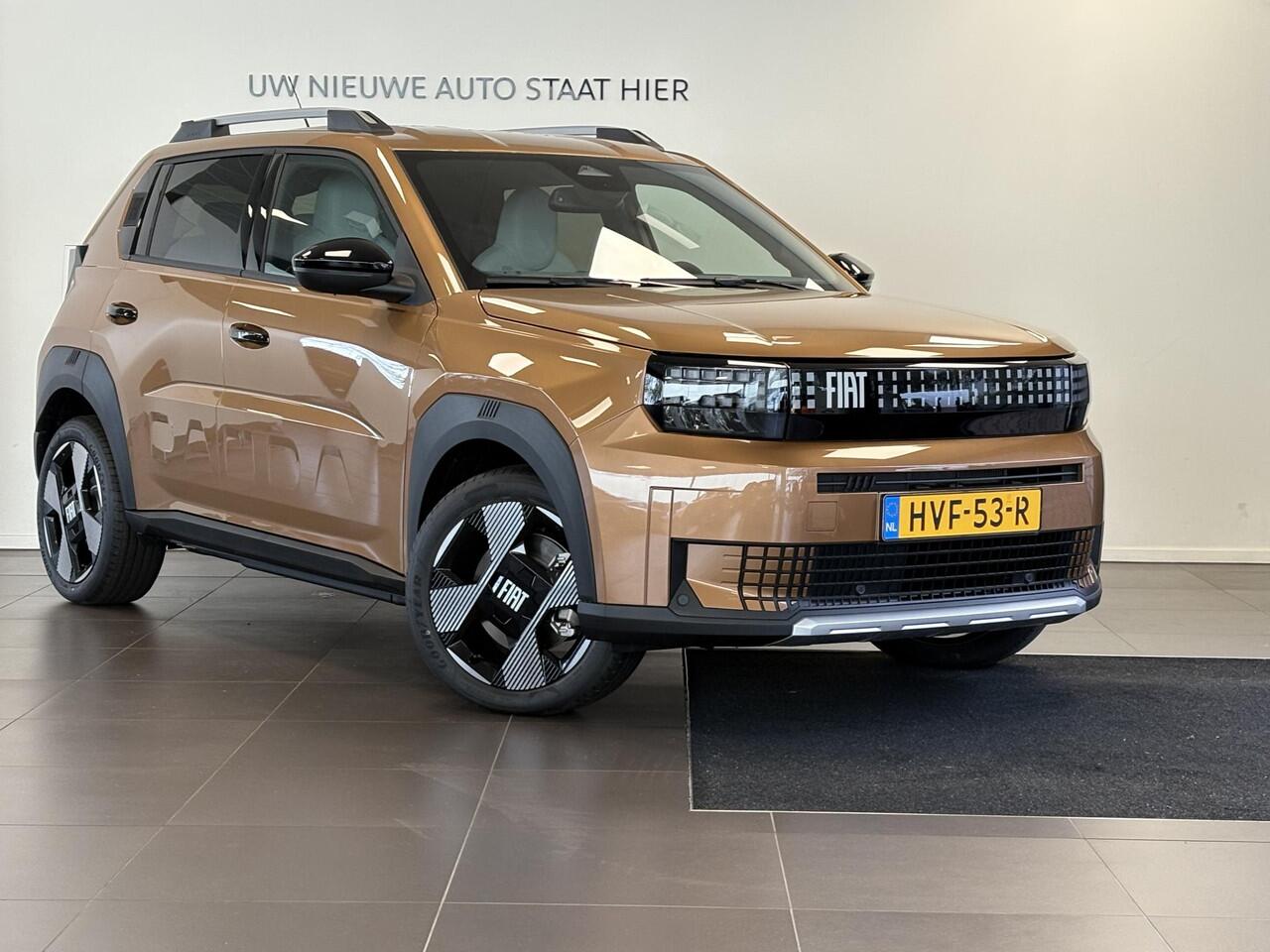 Fiat PANDA Grande La Prima EV 44kWh 113pk | VERW. VOORRUIT | VERW. VOORSTOELEN | STUURVERW. | NAVI | CAMERA |