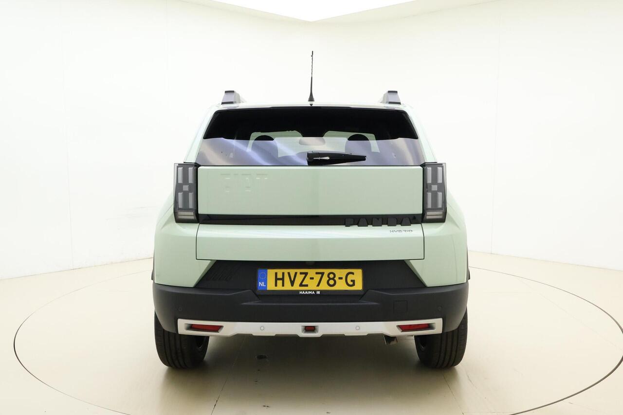 Fiat PANDA Grande 1.2 Hybrid La Prima | Automaat | NIEUW MODEL | Navigatie | Stoel & Stuurverwarming | Climate Control | Camera | Hoge instap | Dakrails | 17'' LM Velgen
