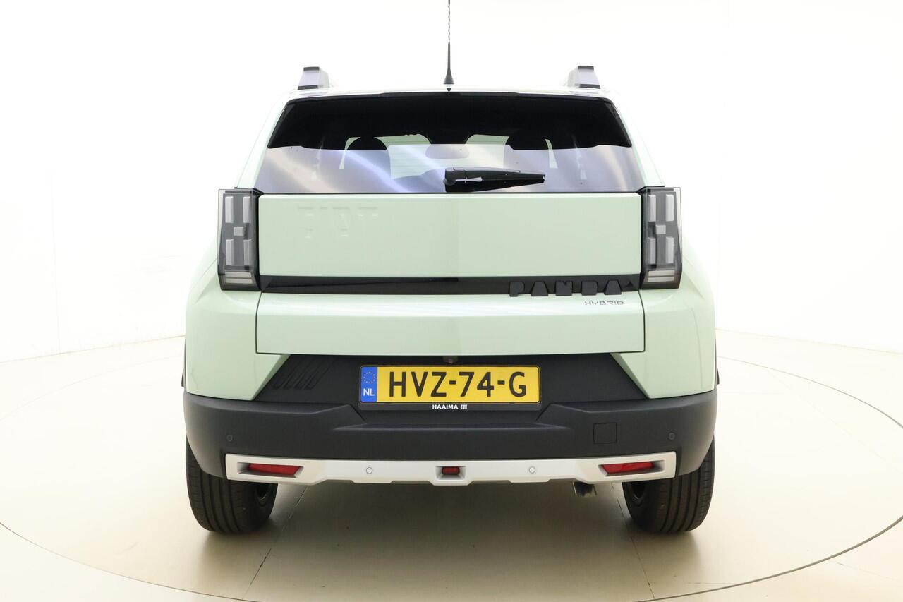 Fiat PANDA Grande 1.2 Hybrid La Prima Automaat | NIEUW MODEL | Navigatie | Climate control | Camera | Extra getint glas | Dakrails | Hoge instap