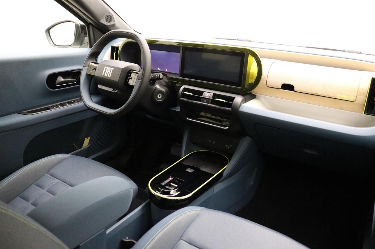 Fiat PANDA Grande 1.2 Hybrid La Prima Automaat | NIEUW MODEL | Navigatie | Climate control | Camera | Extra getint glas | Dakrails | Hoge instap