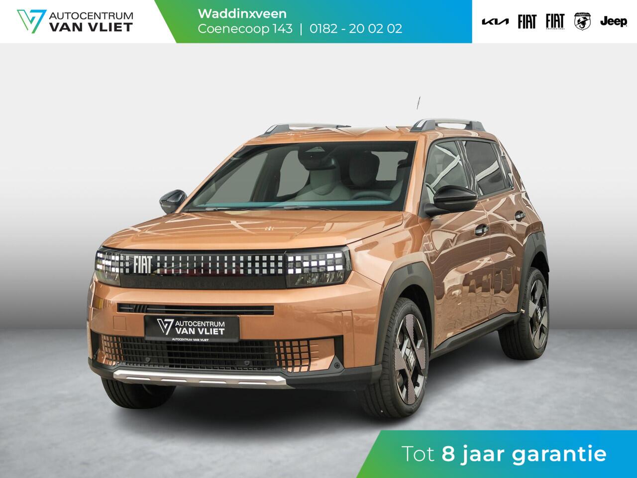 Fiat PANDA Grande La Prima 44 kWh | Uit voorraad leverbaar | Clima | Cruise | Camera | Apple Carplay | 17" | Navi | Winter Pack