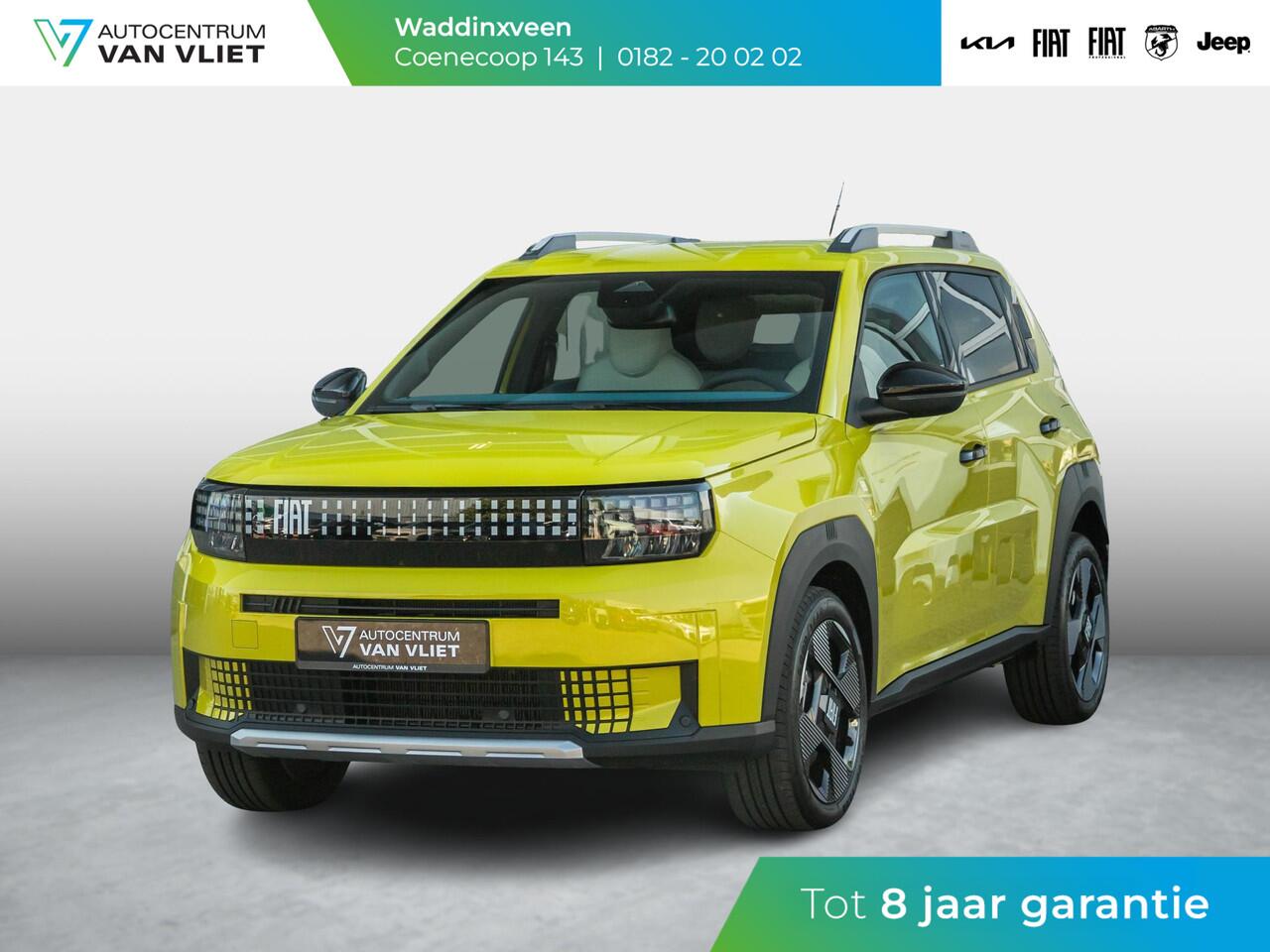 Fiat PANDA Grande La Prima 11 kW 44 kWh | Uit voorraad leverbaar | Clima | Cruise | Camera | Apple Carplay | 17" | Navi | Winter Pack