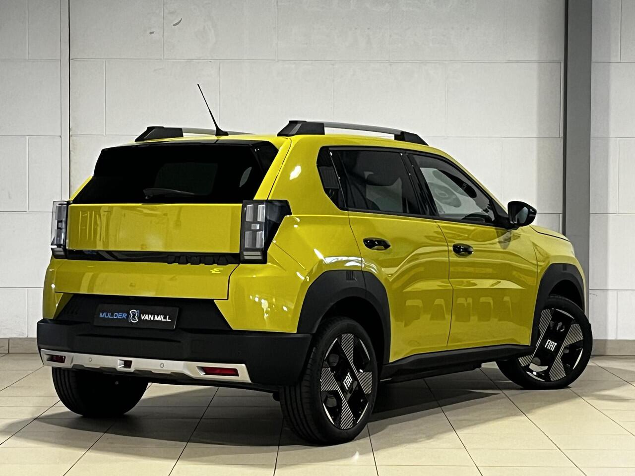 Fiat PANDA Grande La Prima EV 44kWh 113pk | VERW. VOORRUIT | VERW. VOORSTOELEN | STUURVERW. | NAVI | CAMERA