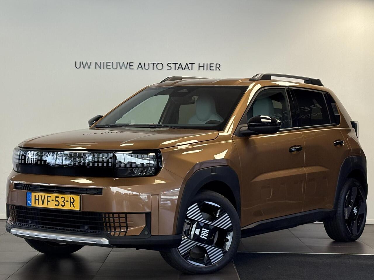 Fiat PANDA Grande La Prima EV 44kWh 113pk | VERW. VOORRUIT | VERW. VOORSTOELEN | STUURVERW. | NAVI | CAMERA |