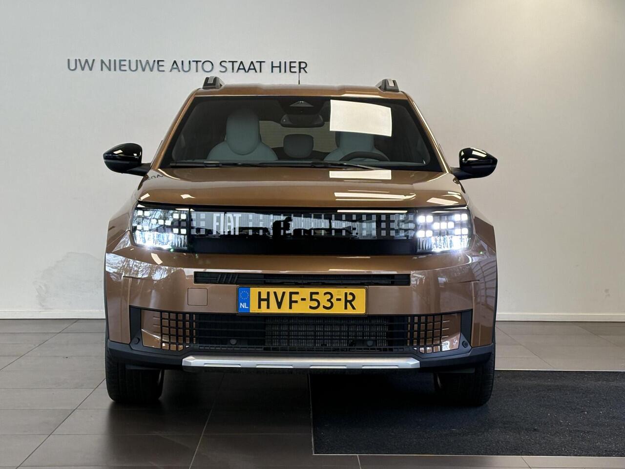 Fiat PANDA Grande La Prima EV 44kWh 113pk | VERW. VOORRUIT | VERW. VOORSTOELEN | STUURVERW. | NAVI | CAMERA |