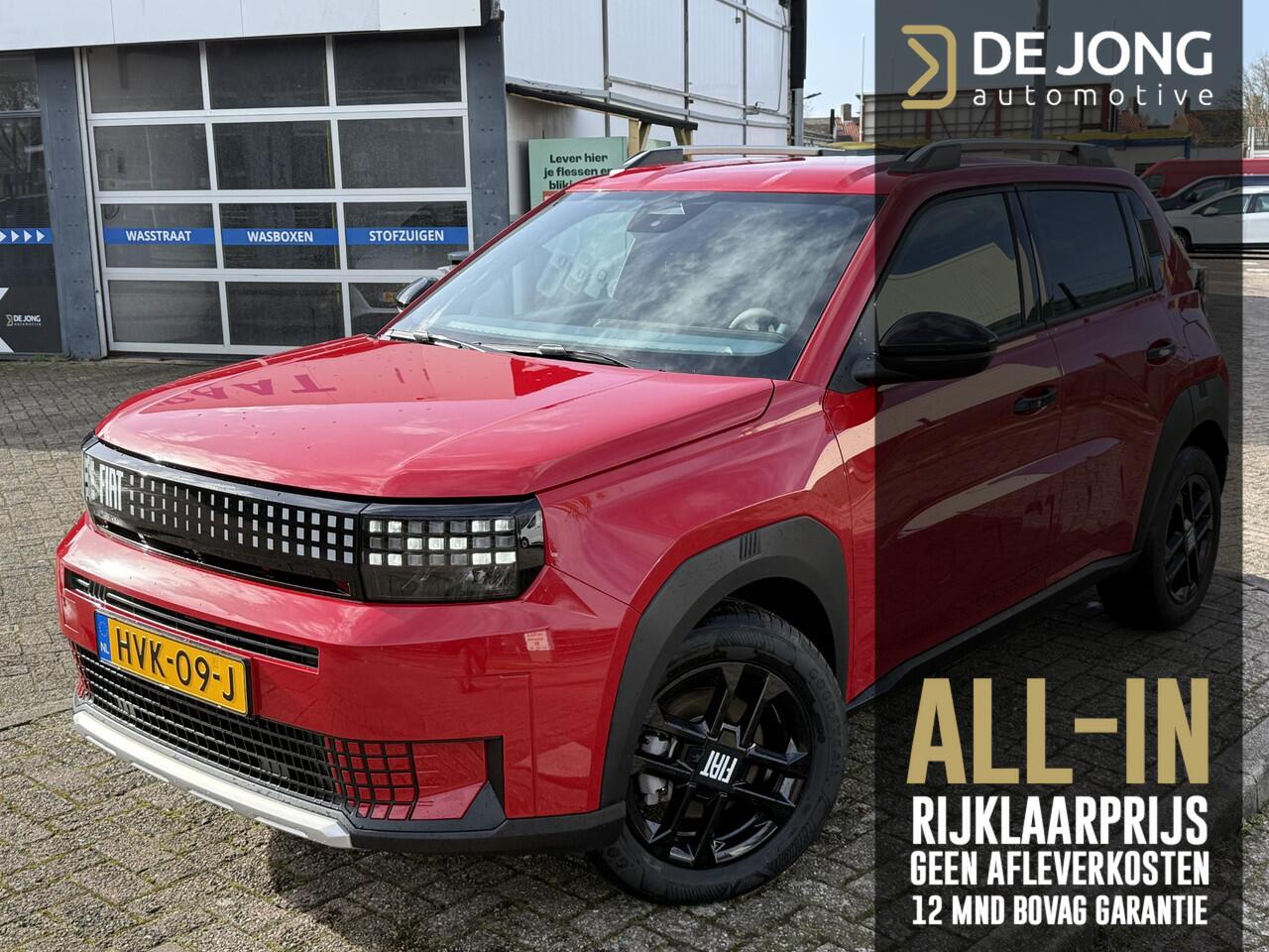 Fiat PANDA Grande 1.2 Hybrid ICON ALL-IN RIJKLAARPRIJS/Hybride/Apple Carplay/Airco/16"Velgen zwart