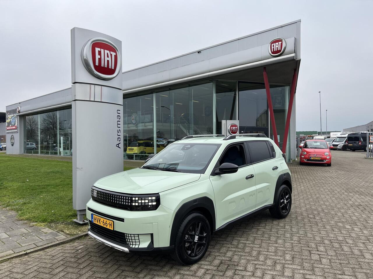 Fiat PANDA Grande 1.2 Hybrid ICON | Pack Style | Parkeersensoren | Lichtmetalen velgen | Acqua Azure
