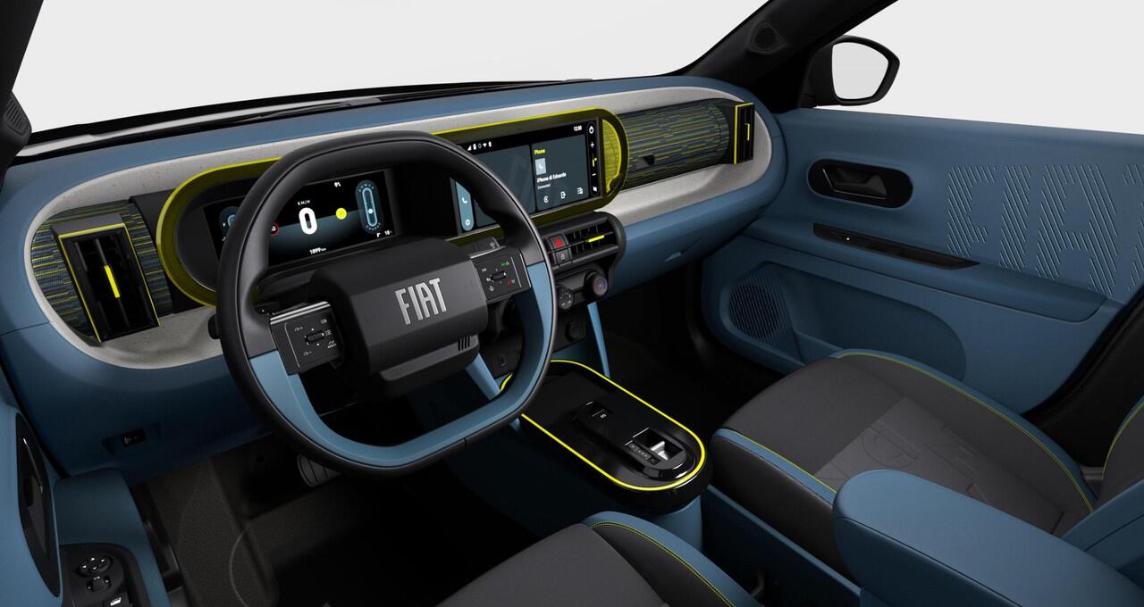 Fiat PANDA Grande Icon 1.2 Hybrid 110pk e-DCS6 | APPLE CARPLAY / ANDROID AUTO | LM-VELGEN | GETINTE RAMEN | AIRCO | PARKEERSENSOREN |