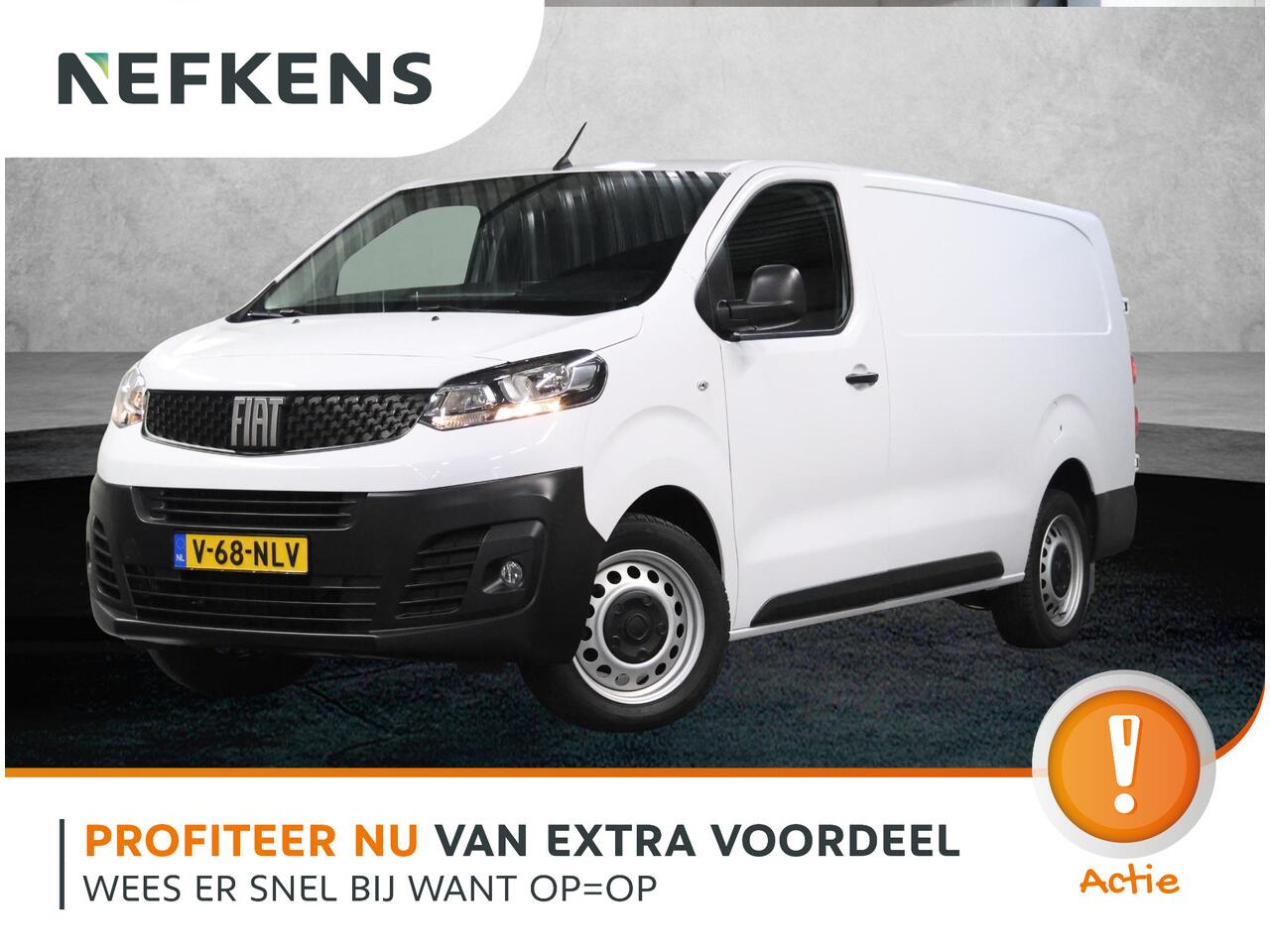 Fiat SCUDO 2.0 180PK MultiJet L2H1 | AUTOMAAT | AppleCarPlay/AndroidAuto | Armsteun | Camera | 3 Zits | Houtenlaadvloer | Navigatie | Cruise Control | Parkeersensoren |